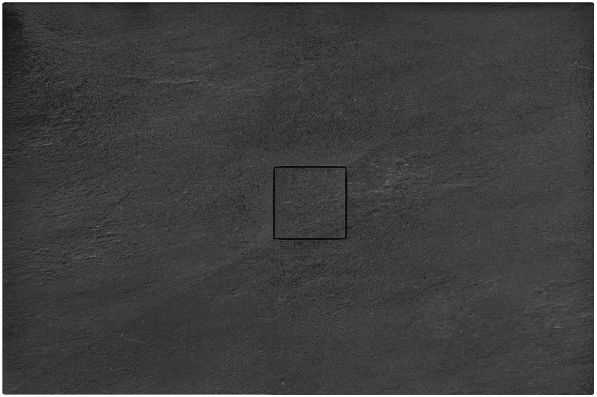 Rea Stone téglalap alakú zuhanytálca 120x80 cm fekete REA-K9602