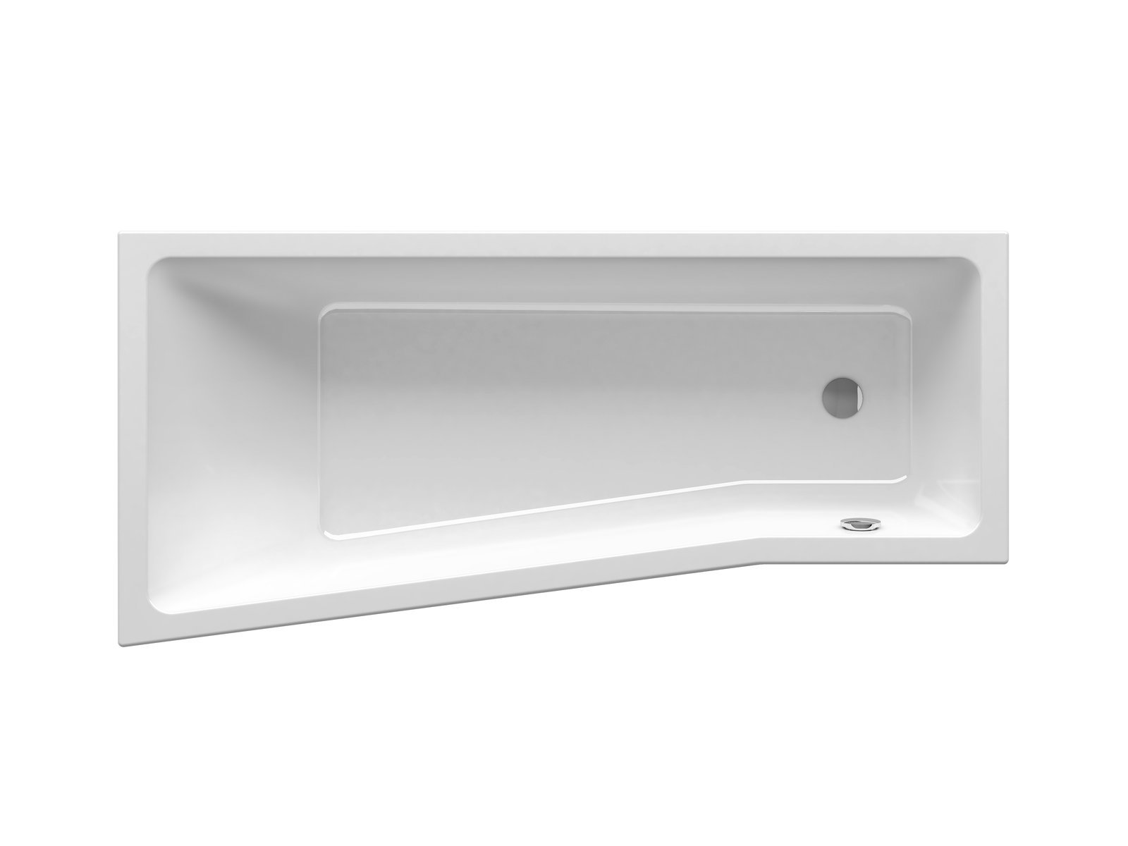 Ravak BeHappy II sarokkád 170x75 cm jobboldali fehér C951000000