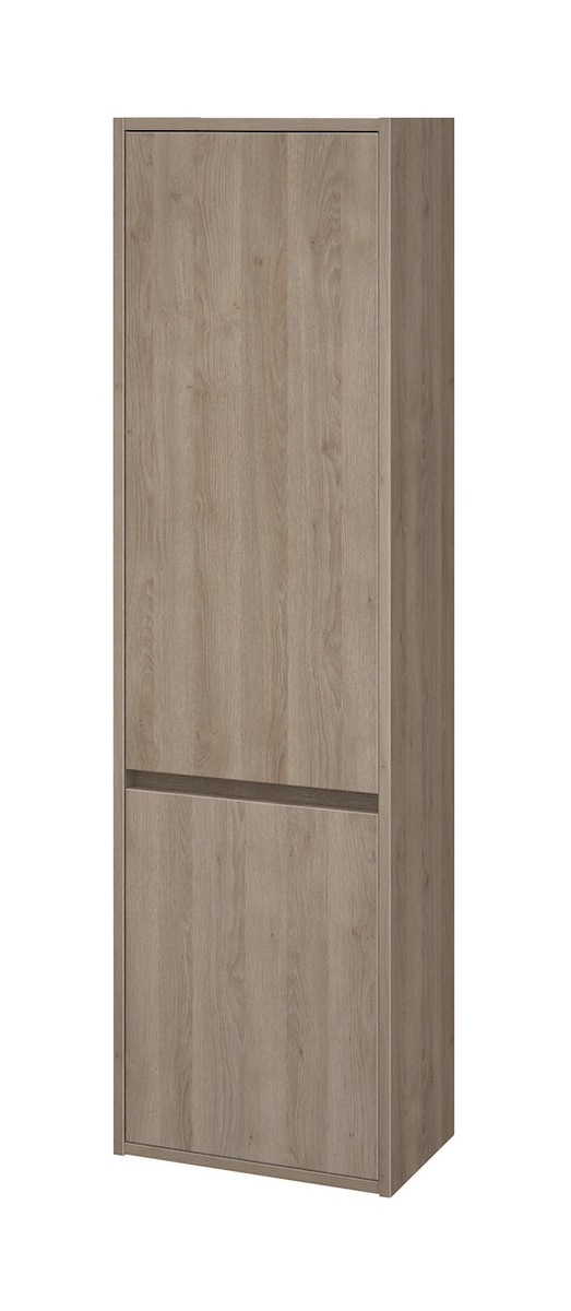 Cersanit Crea szekrény 40x25x140 cm oldalt függő tölgy S924-024