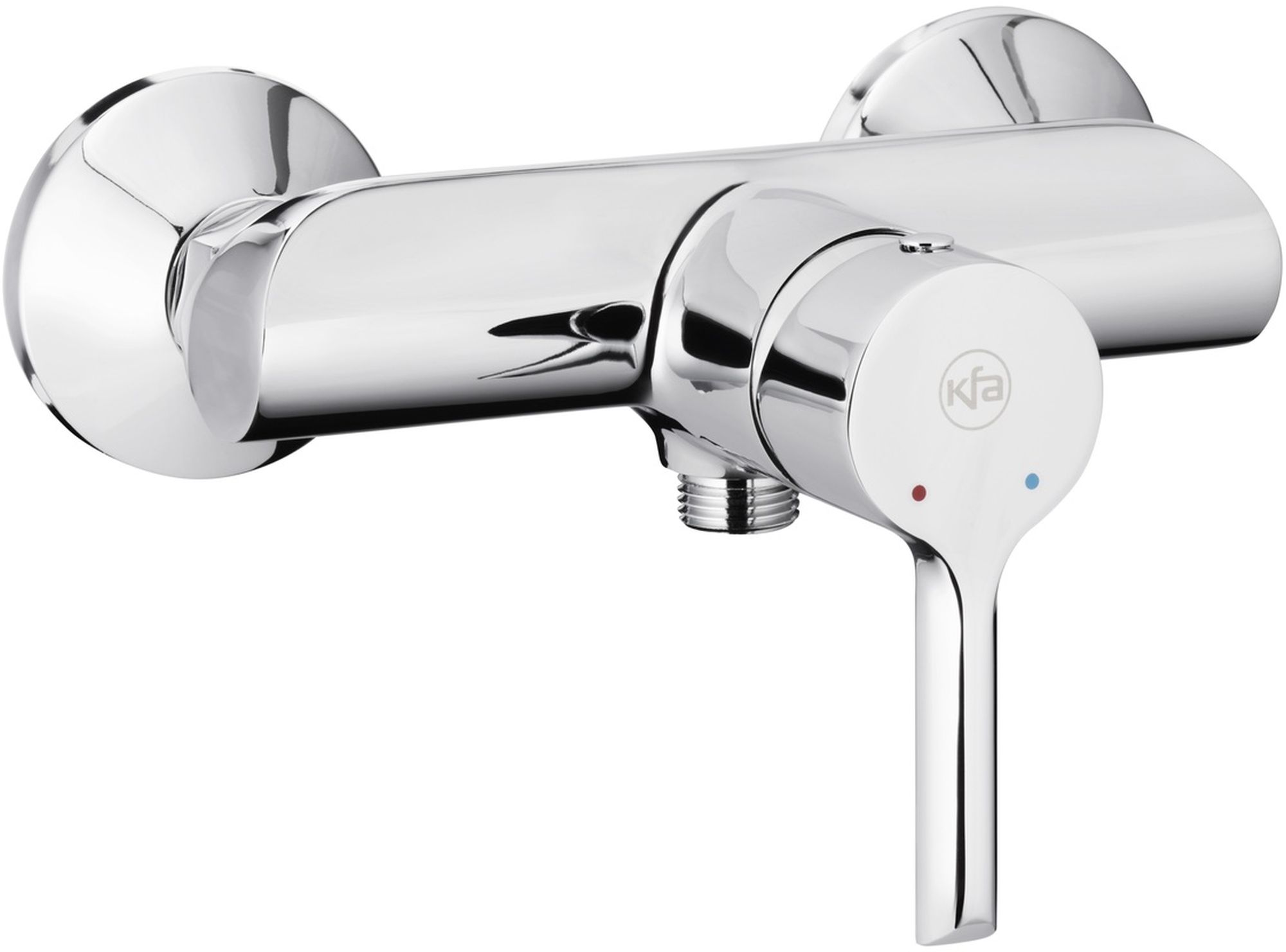 KFA Armatura Angelit zuhanycsaptelep fal króm 4726-010-00