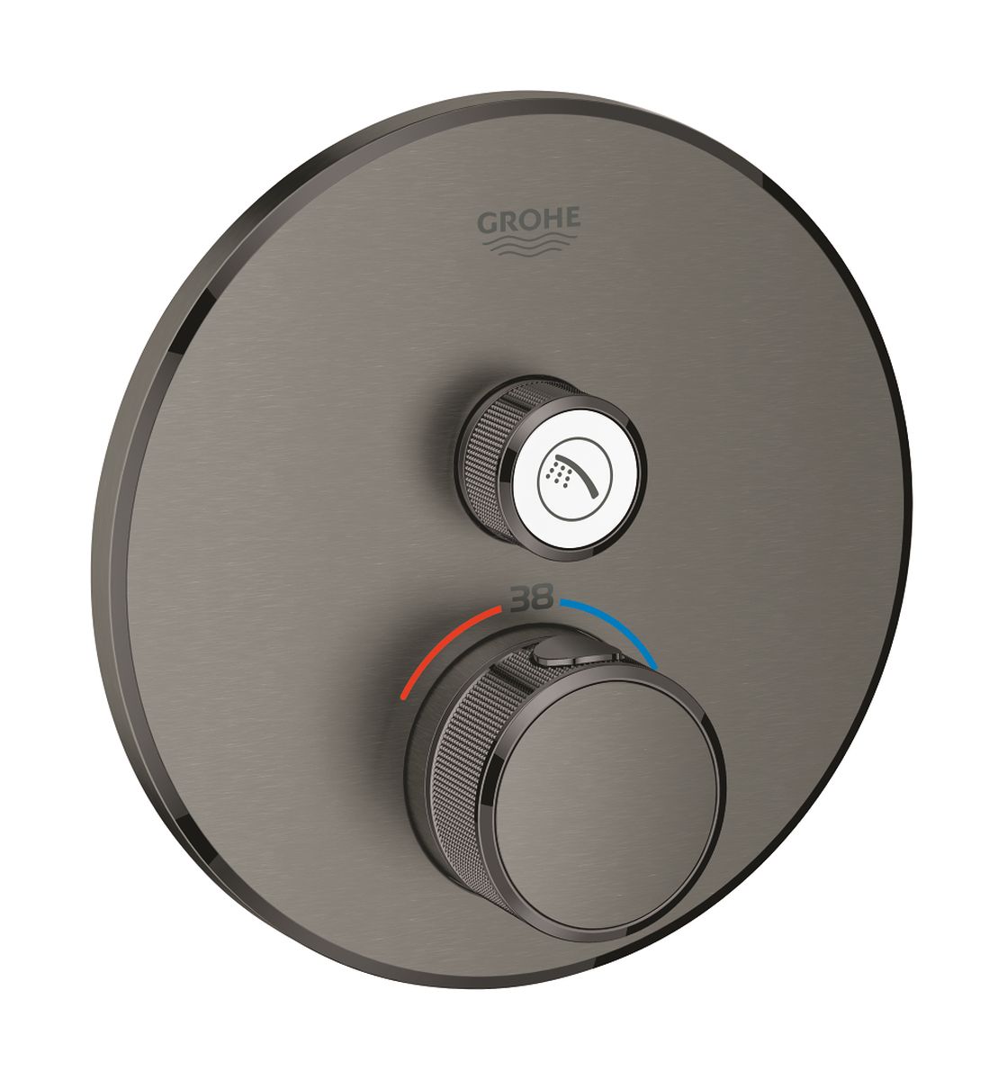 Grohe Grohtherm SmartControl zuhanycsaptelep süllyesztett igen Brushed Hard Graphite 29118AL0