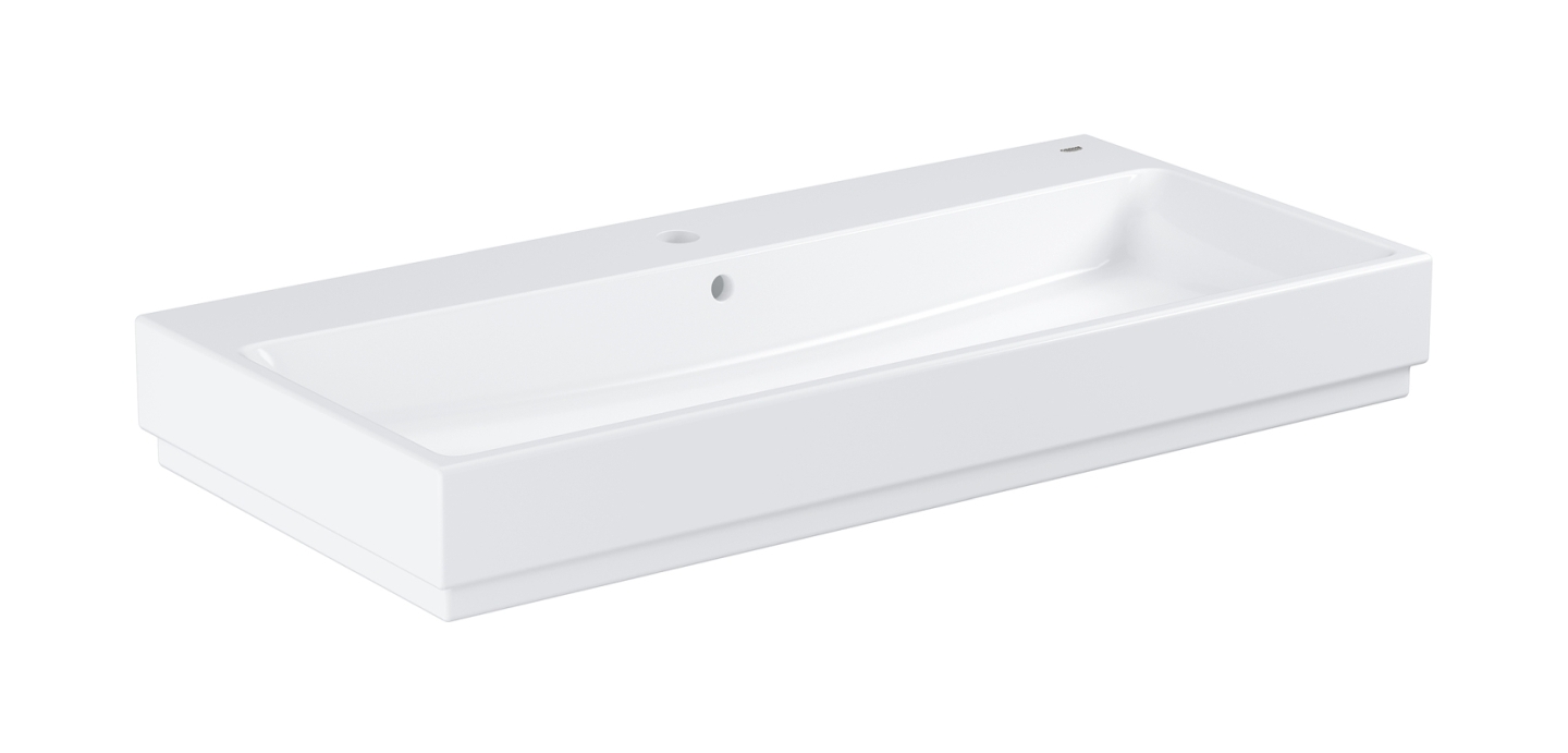 Grohe Cube Ceramic mosdótál 101x49 cm négyszögletes klasszikus fehér 3938600H