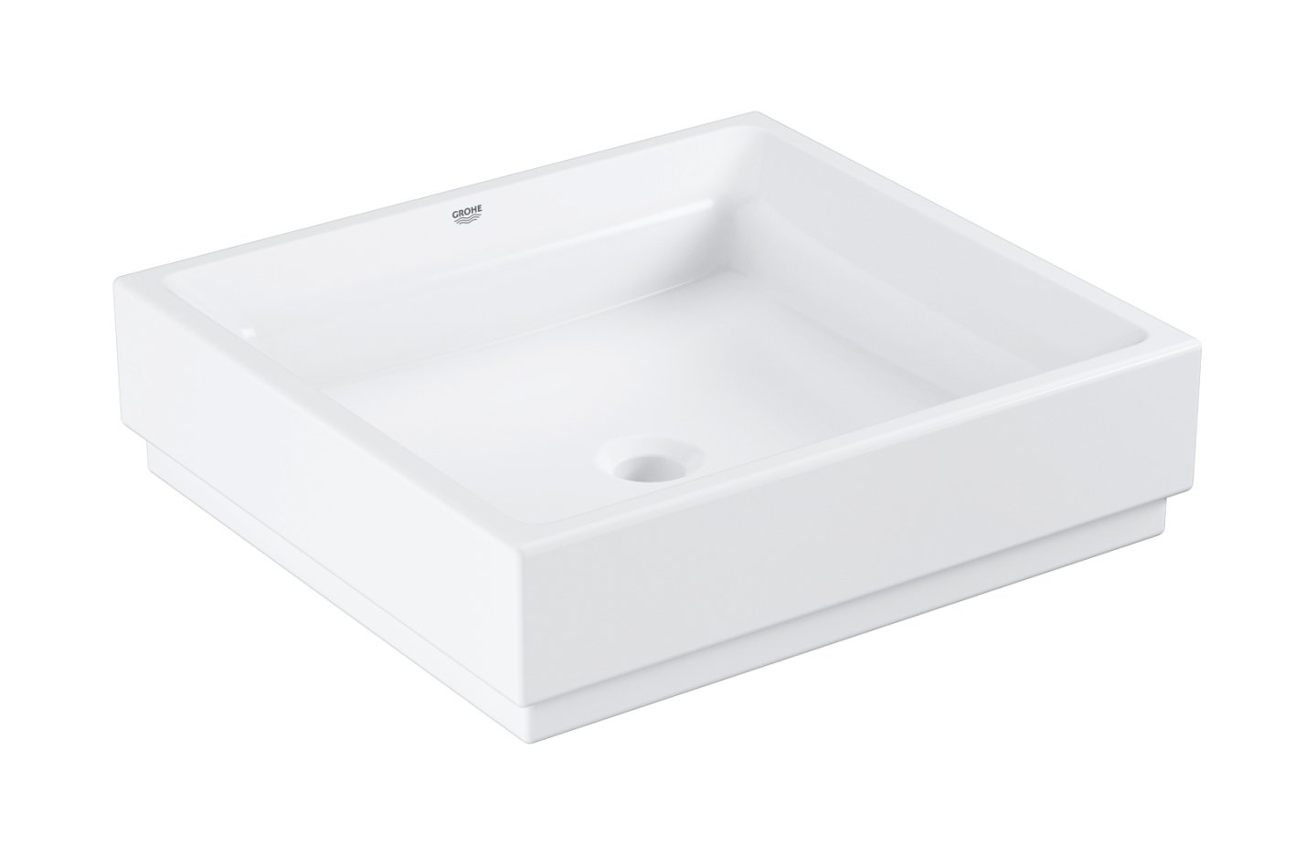 Grohe Cube Ceramic mosdótál 50x47 cm négyszögletes mosdótálak fehér 3948100H