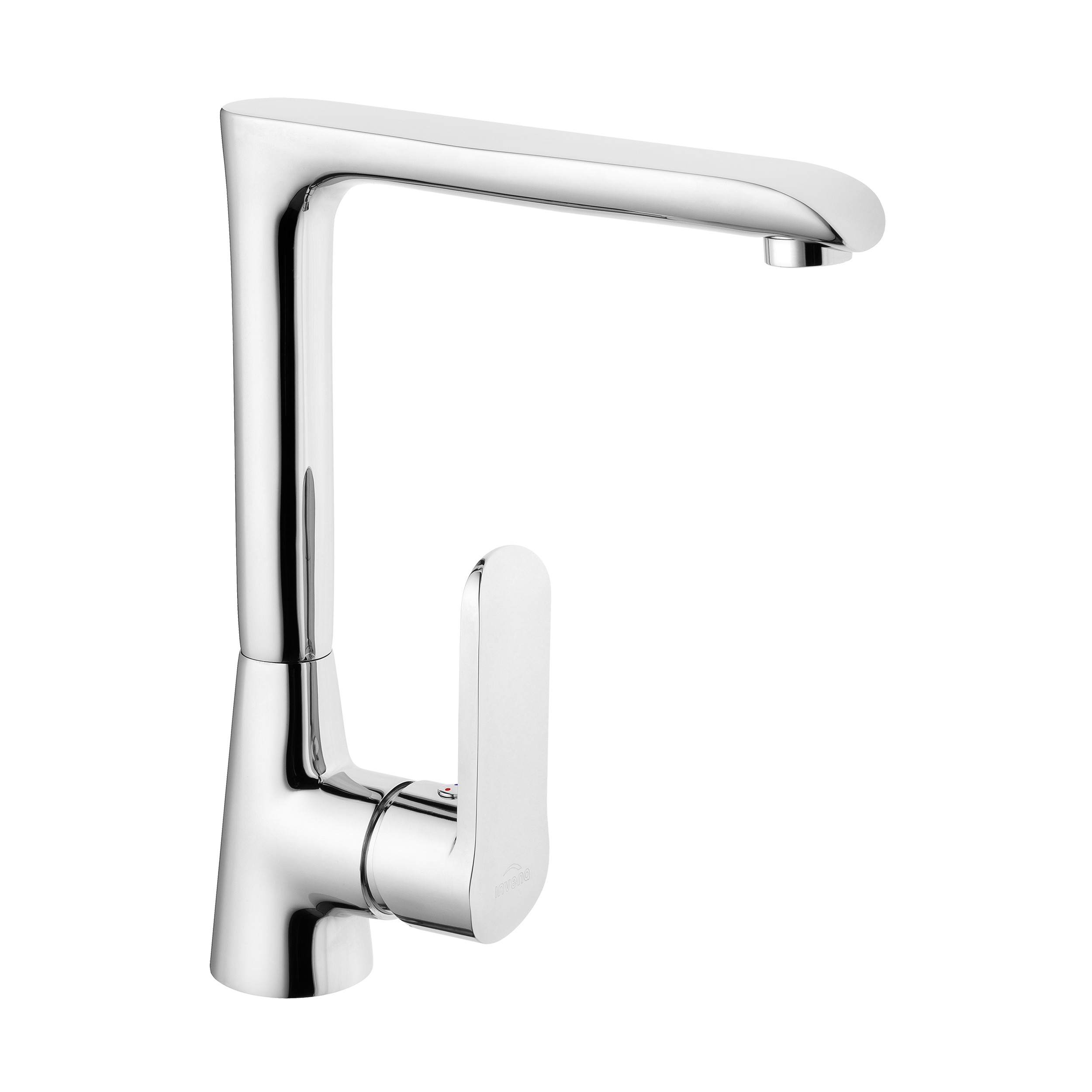 Invena Siros konyhai csaptelep álló króm BZ-90-L01
