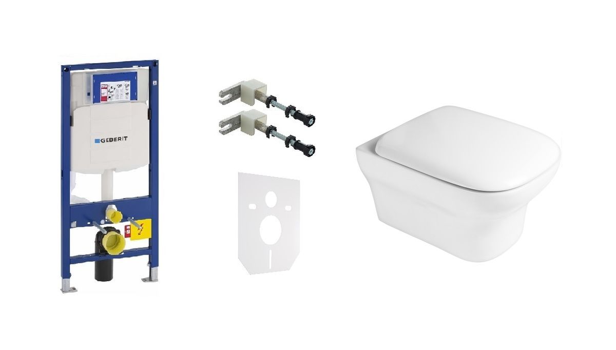 Set beépíthető keret Geberit Duofix 111.320.00.5, WC csésze Oltens Gulfoss 42003000, 45105000, 111.815.00.1, 49301000
