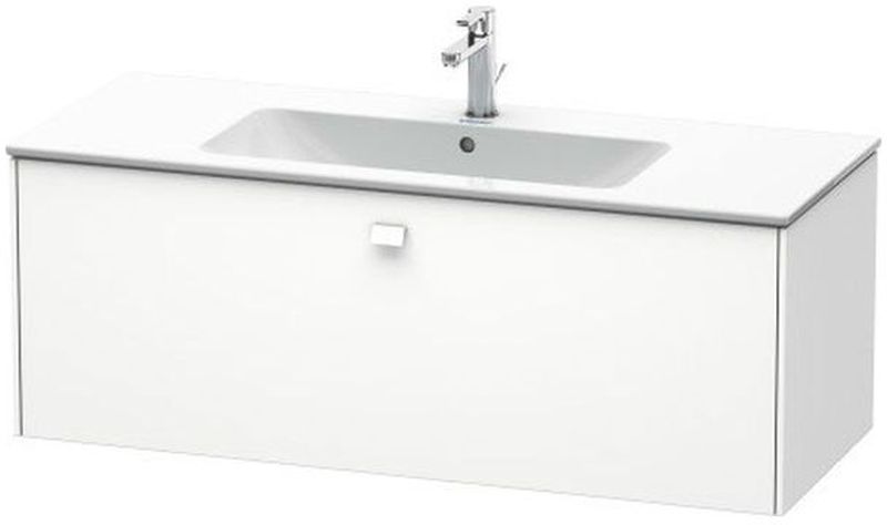 Duravit Brioso szekrény 122x47.9x44.2 cm mosdókagyló alá akasztható fehér BR400401818