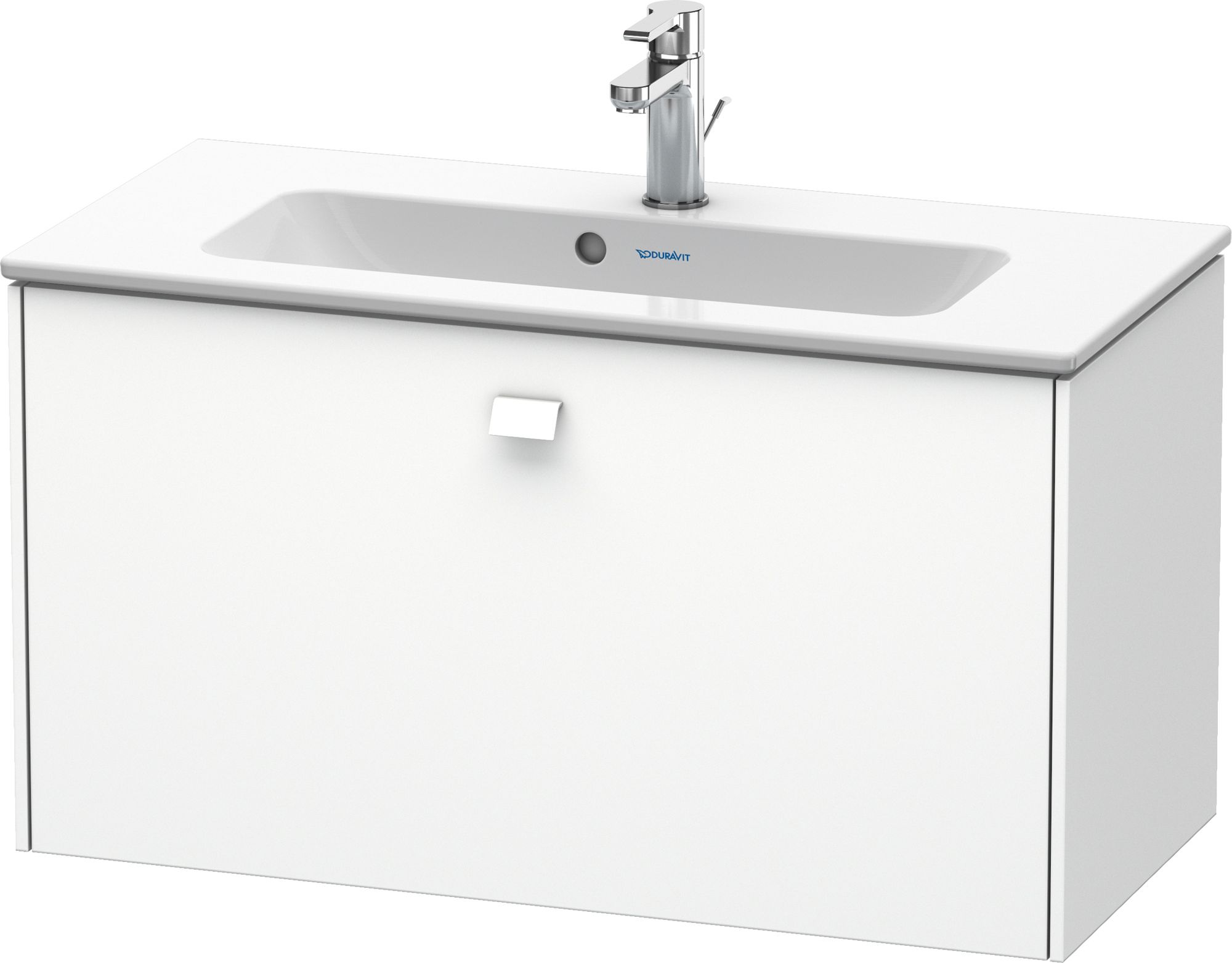 Duravit Brioso szekrény 82x38.9x44.2 cm mosdókagyló alá akasztható fehér BR401101818