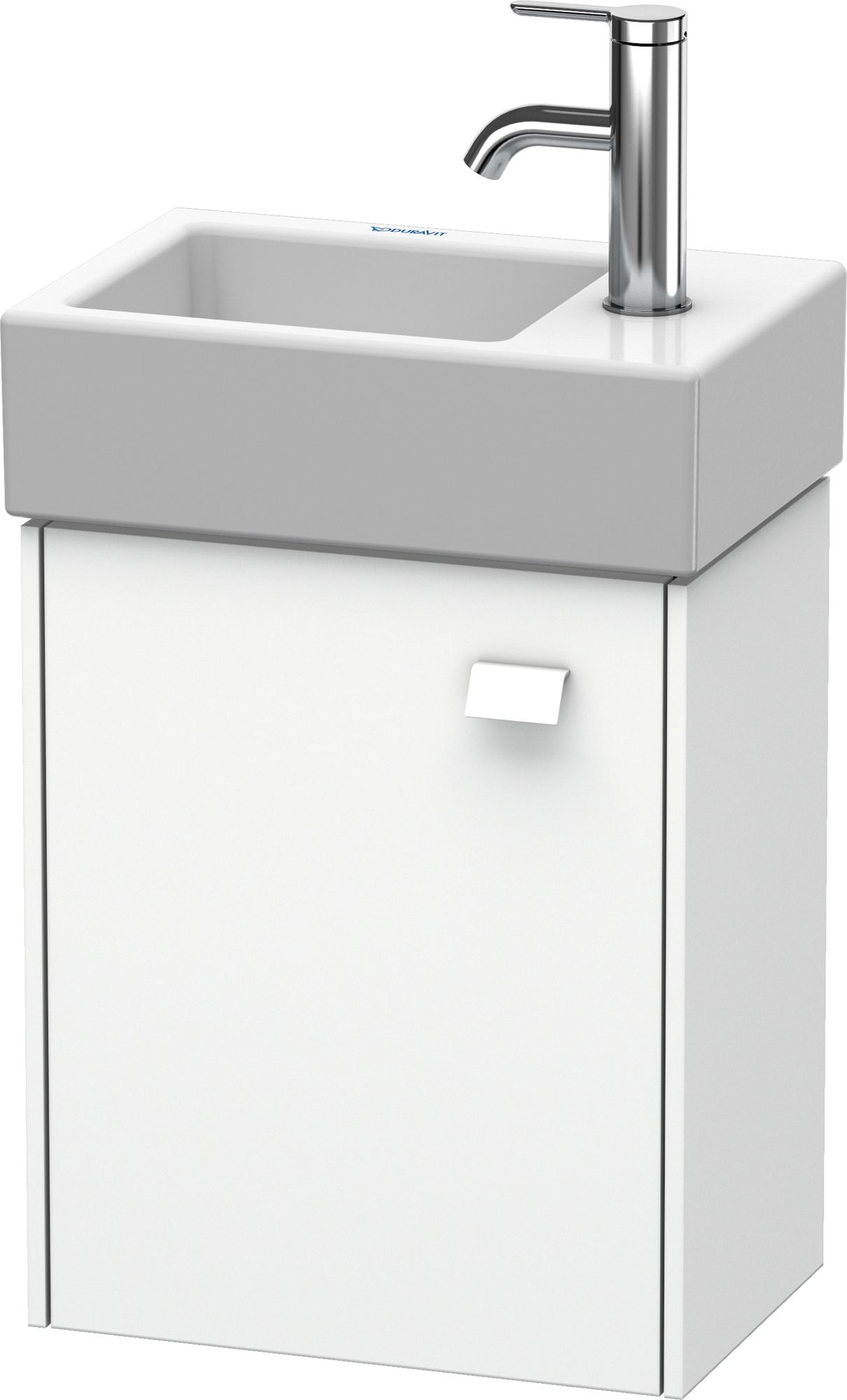 Duravit Brioso szekrény 36.4x23.9x44.2 cm Függesztett, mosdó alatti fehér BR4049L1818