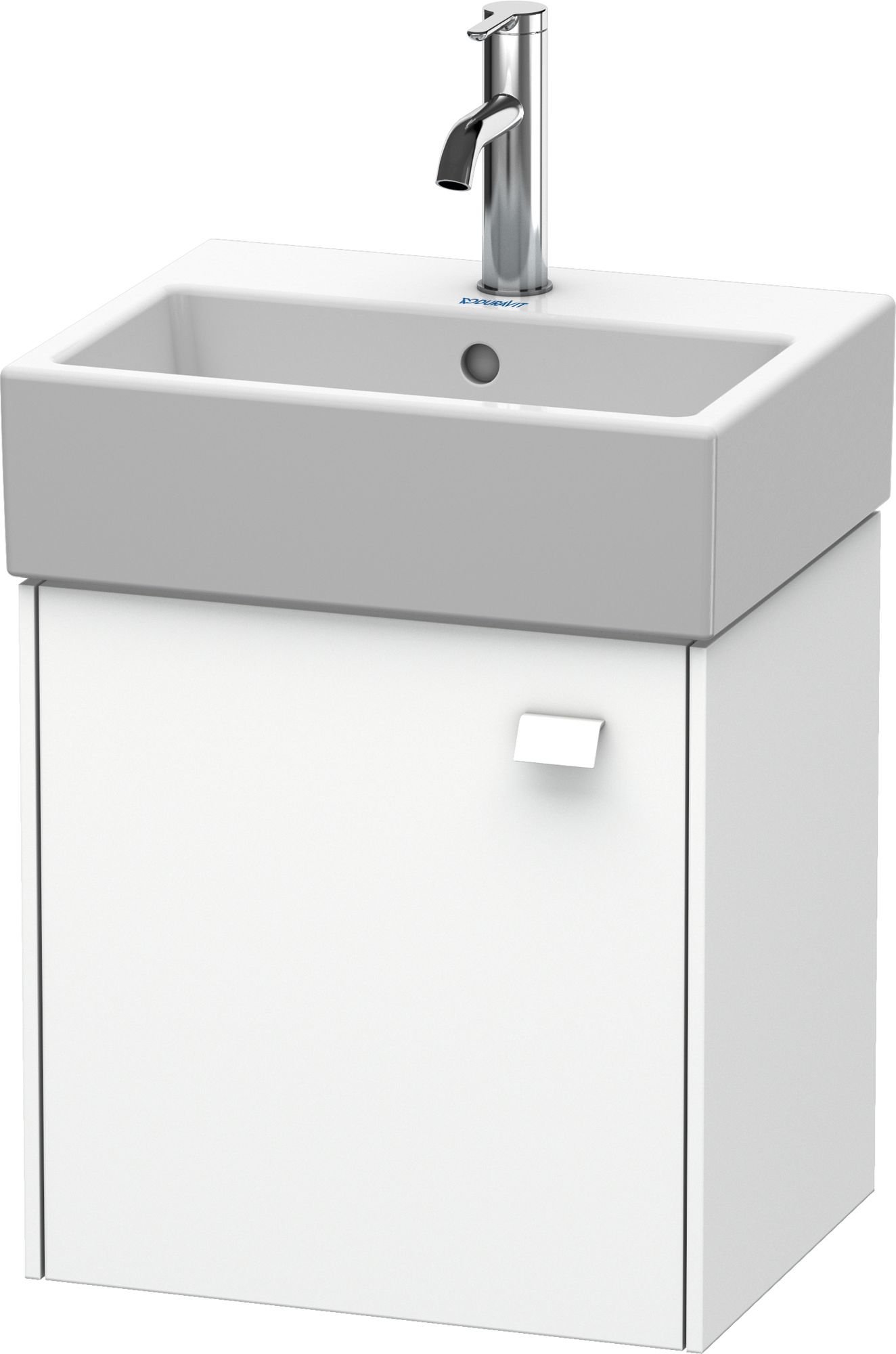 Duravit Brioso szekrény 43.4x33.9x44.2 cm mosdókagyló alá akasztható fehér BR4050L1818