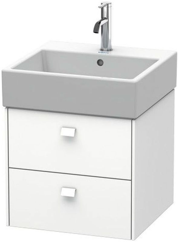 Duravit Brioso szekrény 48.4x45.9x44.2 cm Függesztett, mosdó alatti fehér BR415201818