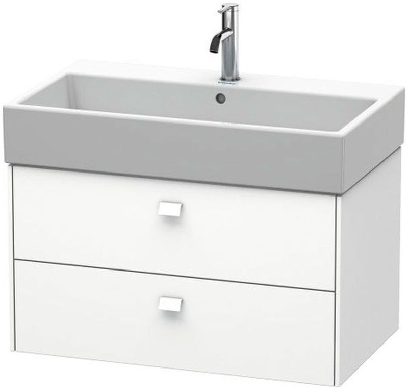 Duravit Brioso szekrény 78.4x45.9x44.2 cm mosdókagyló alá akasztható fehér BR415501818