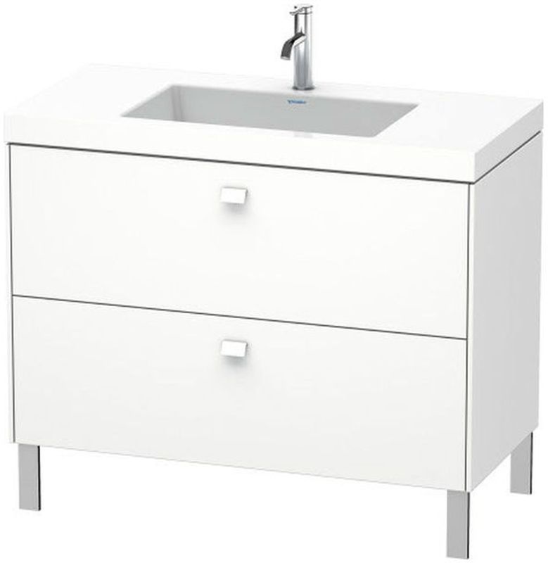 Duravit Brioso mosdó szekrénnyel 100 cm fehér BR4702O1818