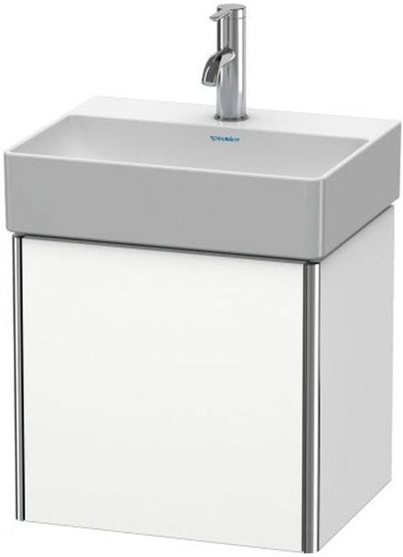 Duravit XSquare szekrény 43.4x34x39.7 cm Függesztett, mosdó alatti fehér XS4060R1818