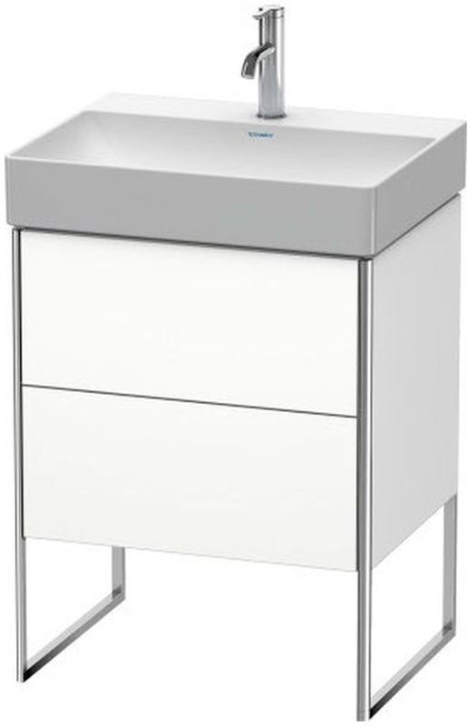 Duravit XSquare szekrény 58.4x46x73.1 cm álló, mosdó alatti fehér XS444201818