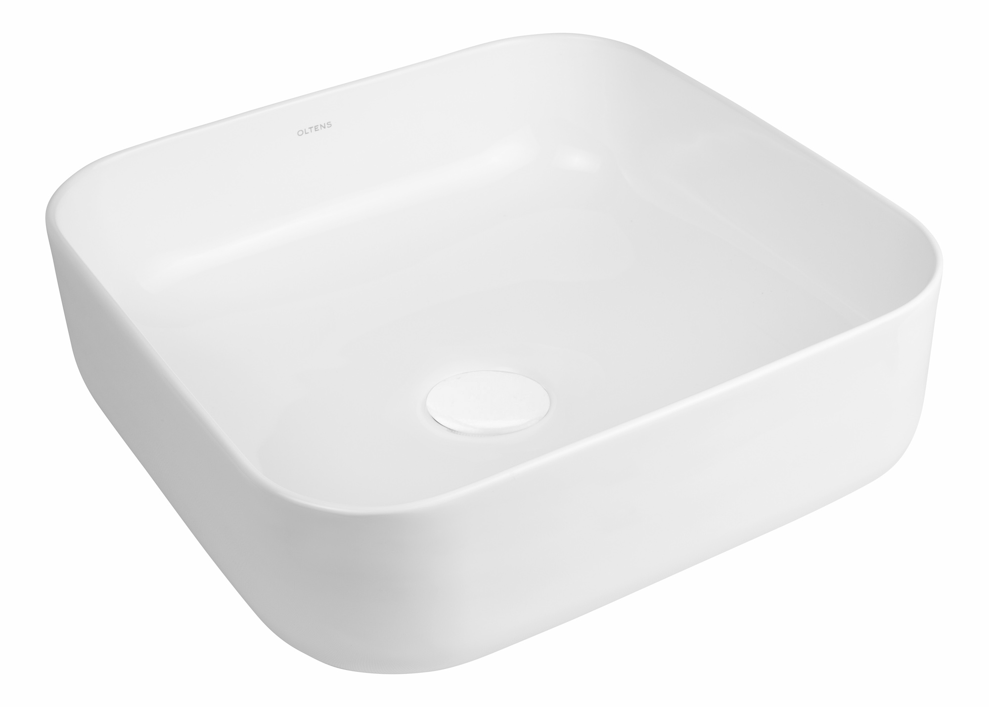 Oltens Josen mosdótál 50x39.5 cm ovális mosdótálak fehér 40305000