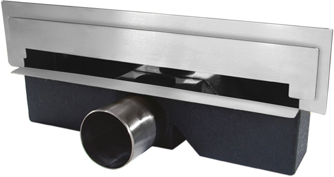 Ferro Wall Slim zuhany lefolyó 30 cm acél OLWS1