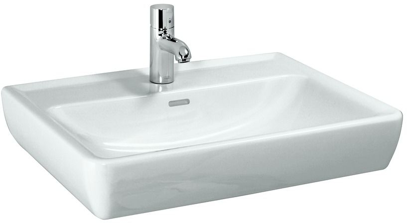 Laufen Pro A mosdótál 65x48 cm négyszögletes klasszikus fehér H8189530001041