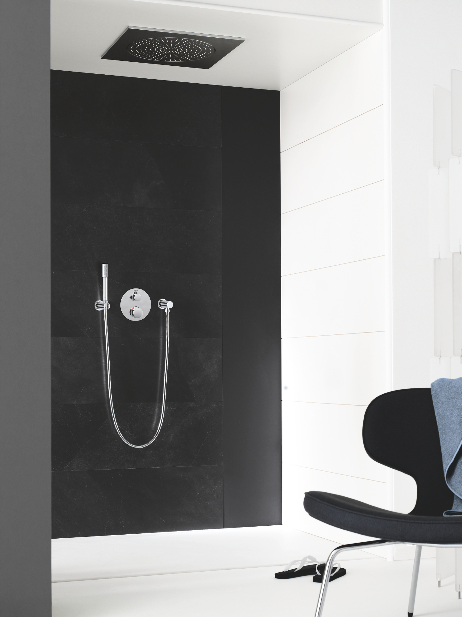 Grohe Grohtherm kád és zuhany csaptelep süllyesztett igen StarLight Chrome 24076000