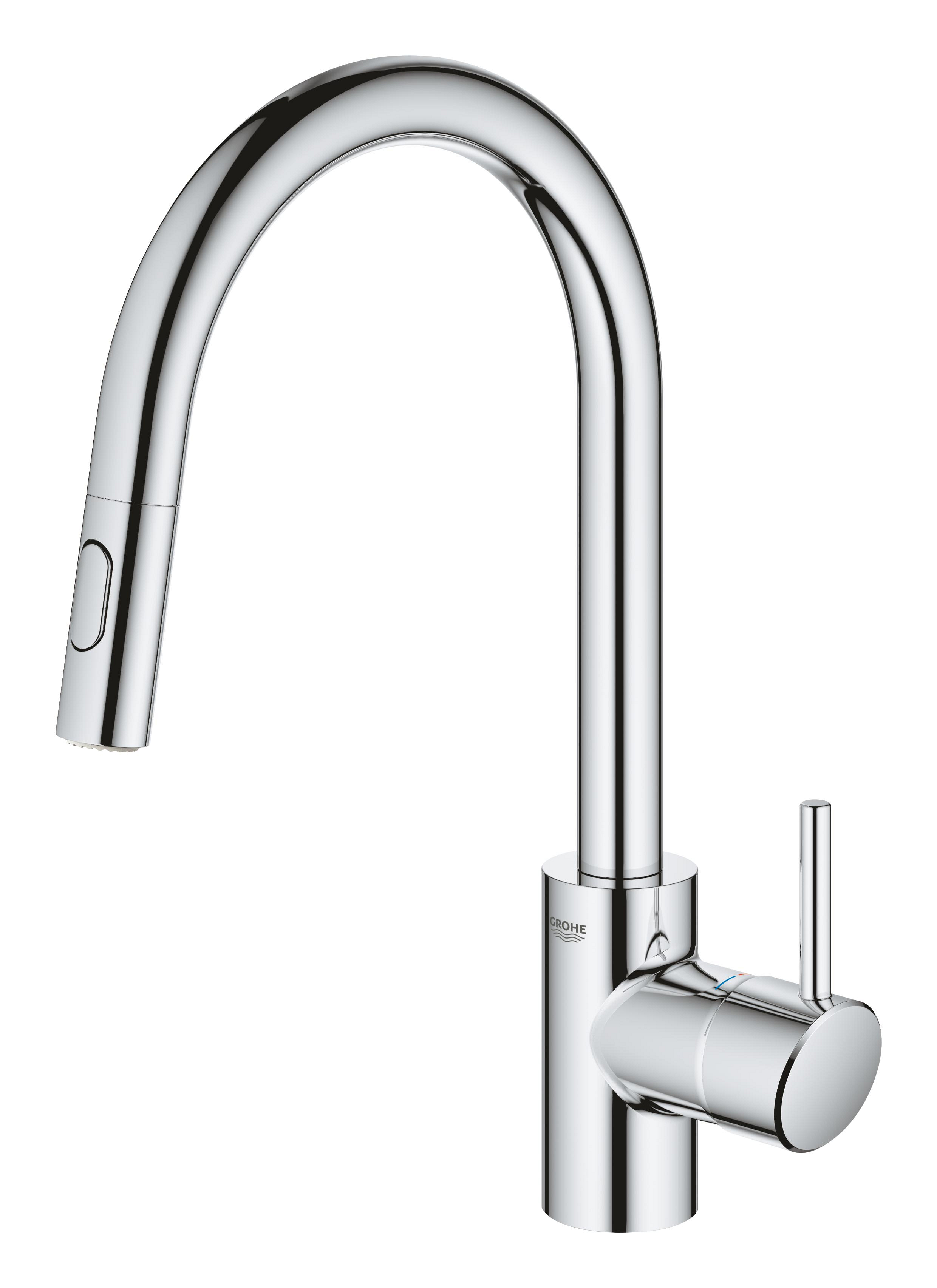 Grohe Concetto konyhai csaptelep fali króm 31483002