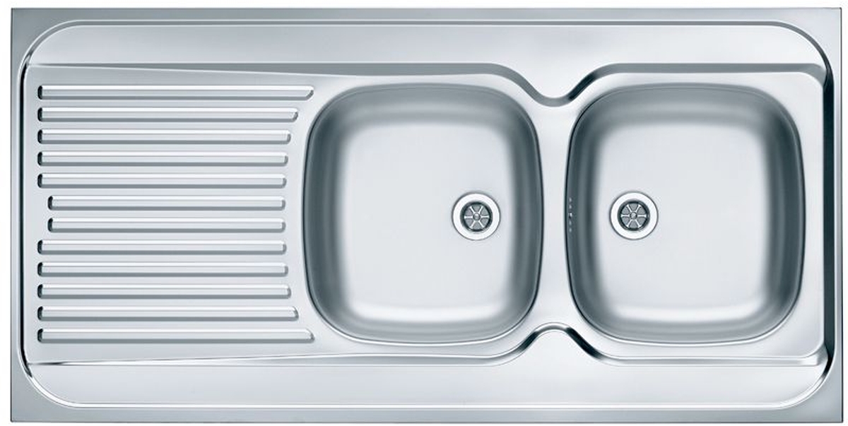 Alveus Classic acél mosogató 120x60 cm 1008991