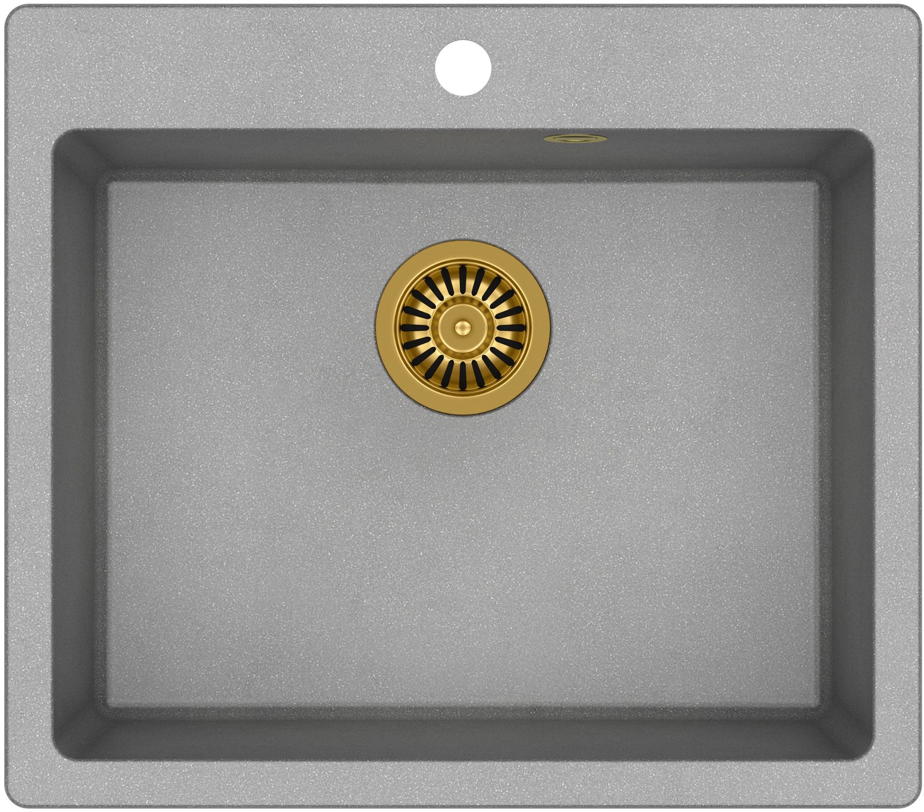 Quadron Morgan graniteq mosogató 57x50 cm szürke/grafit/onix HB8304U5-G1