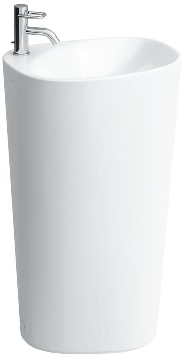 Laufen mosdótál 52.5x40 cm ovális térben álló fehér H8118030001041