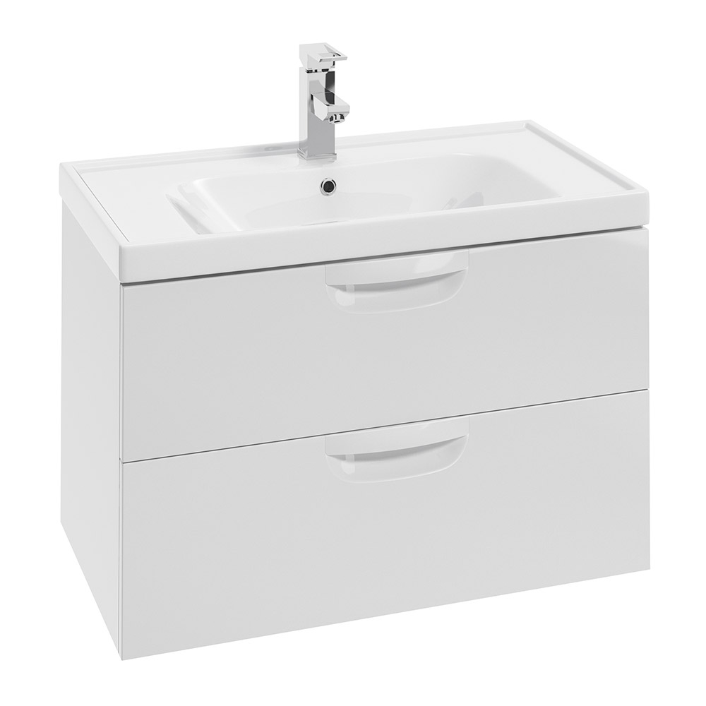 Defra Flou szekrény 79x43.4x51.2 cm Függesztett, mosdó alatti fehér 259-D-08007