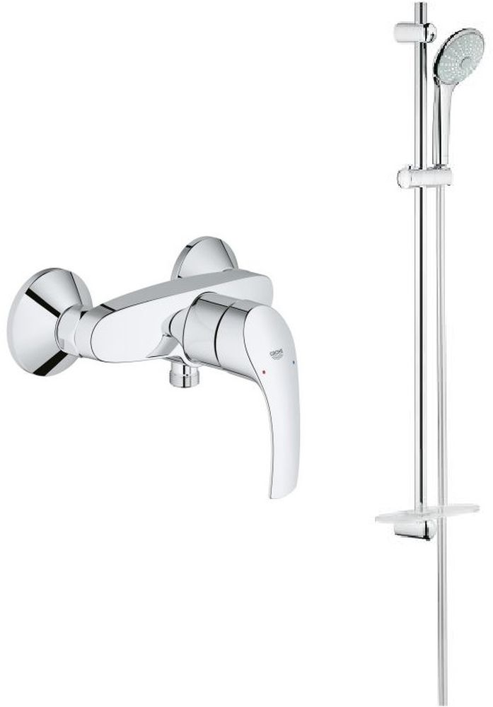 Készlet zuhany készlet Grohe Euphoria 27226001, zuhanycsaptelep Grohe Eurosmart 33555002