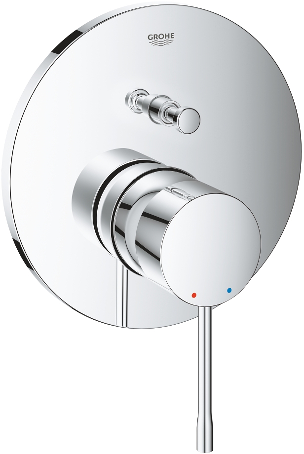 Grohe Essence kád és zuhany csaptelep süllyesztett StarLight Chrome 24058001