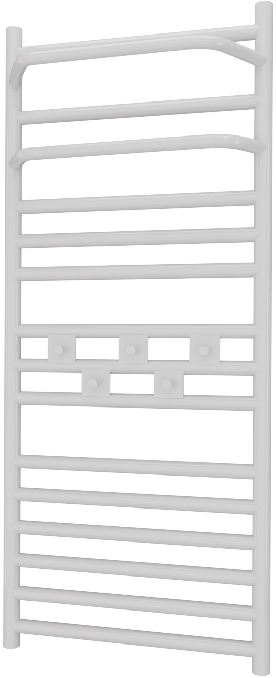 Imers Libra fürdőszoba radiátor íves 120x53 cm fehér 0652