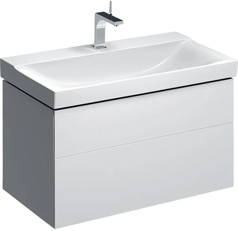Geberit Xeno2 szekrény 88x46.2x53 cm mosdókagyló alá akasztható fehér 500.509.01.1