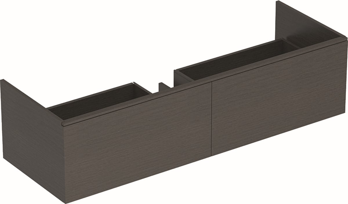 Geberit Xeno2 szekrény 139.5x47.3x35 cm mosdókagyló alá akasztható szürke 500.348.43.1