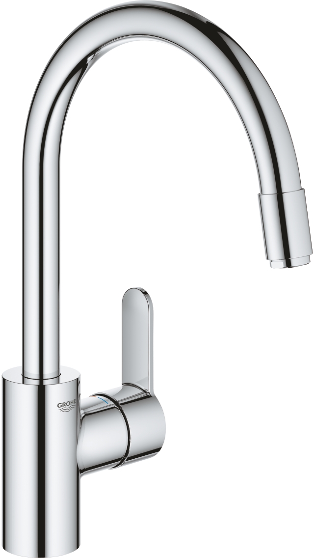 Grohe Eurostyle Cosmopolitan konyhai csaptelep álló StarLight Chrome 31126004