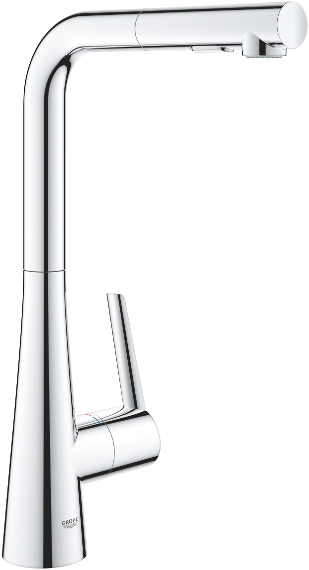 Grohe Zedra konyhai csaptelep álló StarLight Chrome 32553002