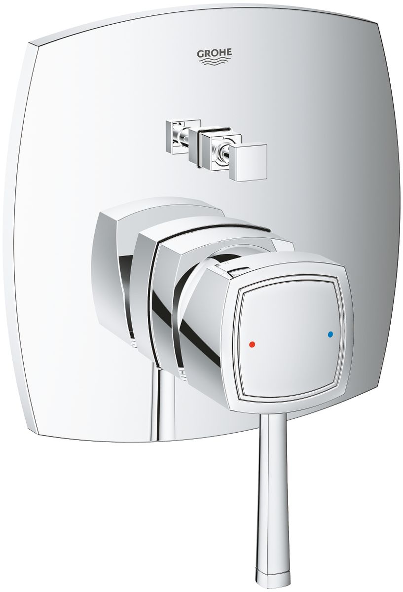 Grohe Grandera kád és zuhany csaptelep süllyesztett StarLight Chrome 24068000