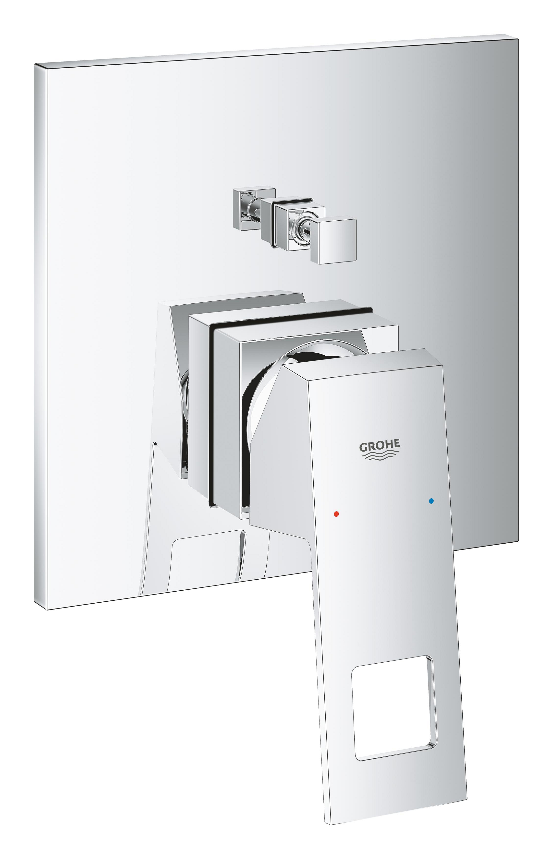 Grohe Eurocube kád és zuhany csaptelep süllyesztett króm 24062000