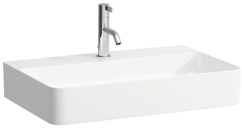 Laufen Val mosdótál 65x42 cm négyszögletes klasszikus-mosdótálak fehér fényes H8162840001091