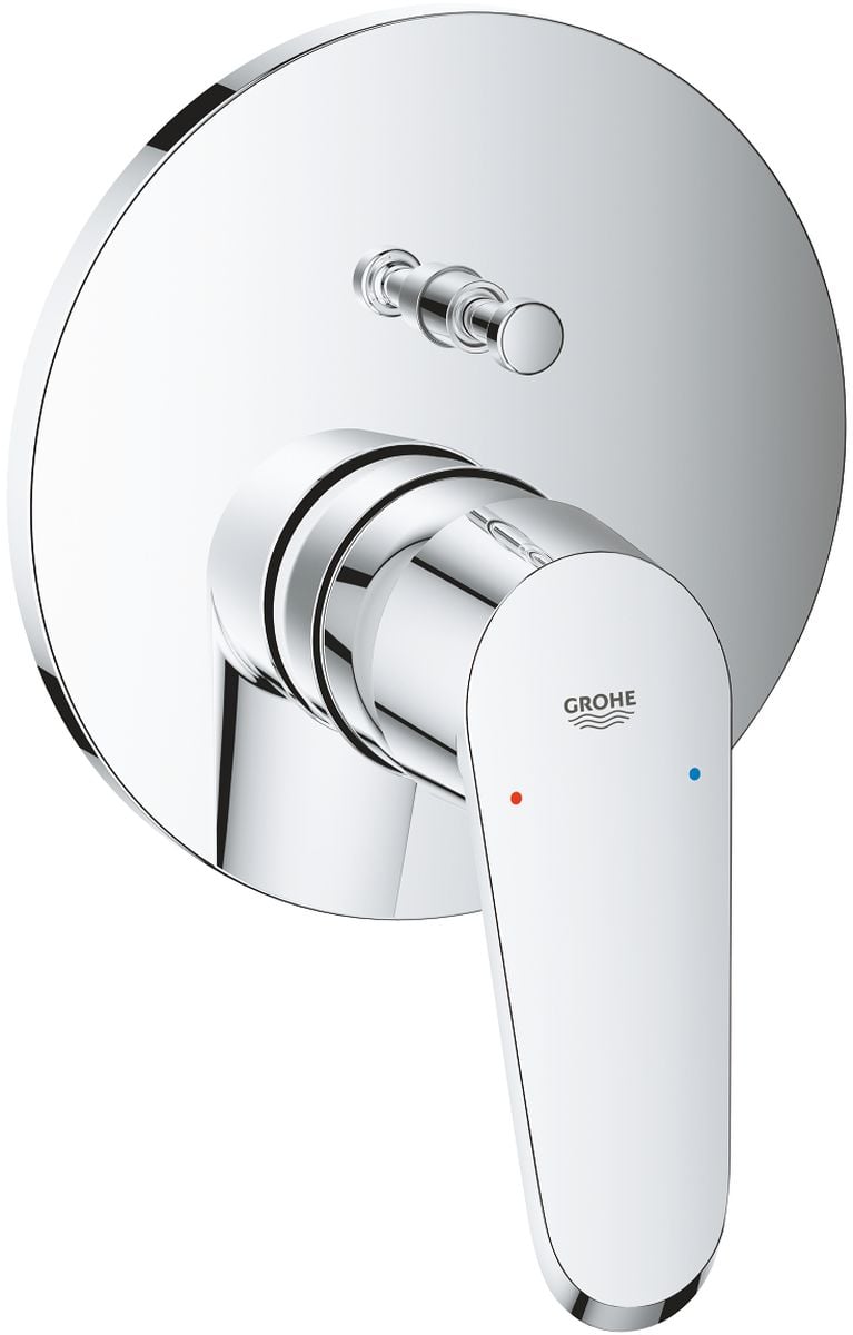 Grohe Eurodisc Cosmopolitan kád és zuhany csaptelep süllyesztett StarLight Chrome 24056002