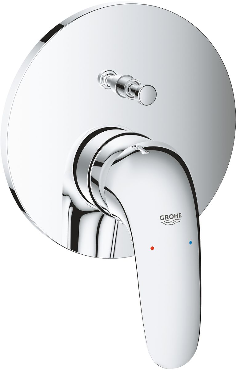 Grohe Eurostyle kád és zuhany csaptelep süllyesztett StarLight Chrome 24047003