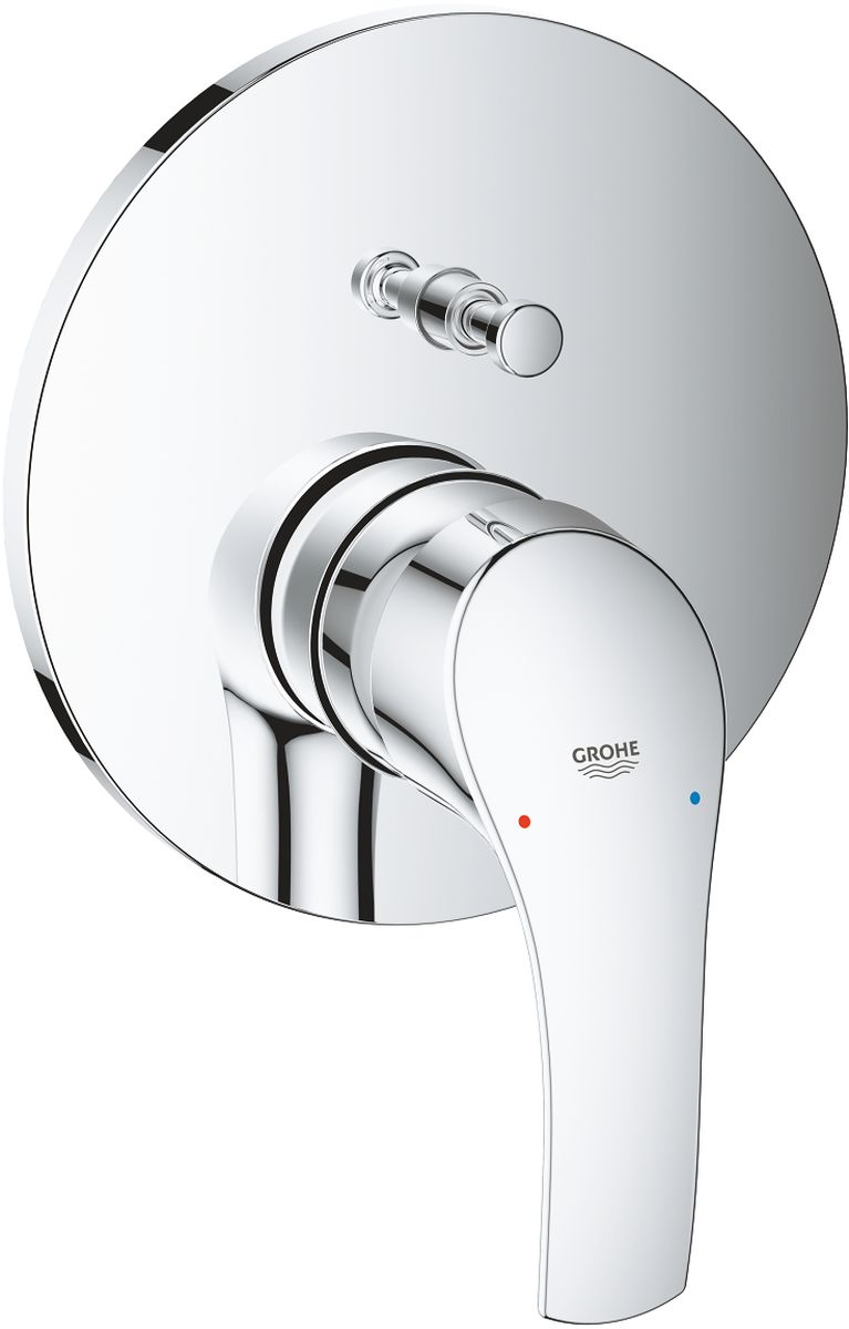 Grohe Eurosmart kád és zuhany csaptelep süllyesztett StarLight Chrome 24043002