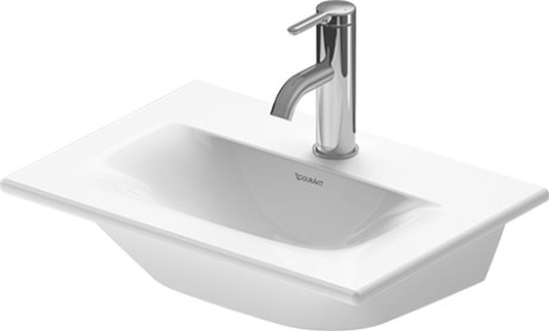 Duravit Viu mosdótál 45x32 cm négyszögletes beépíthető fehér 733450041