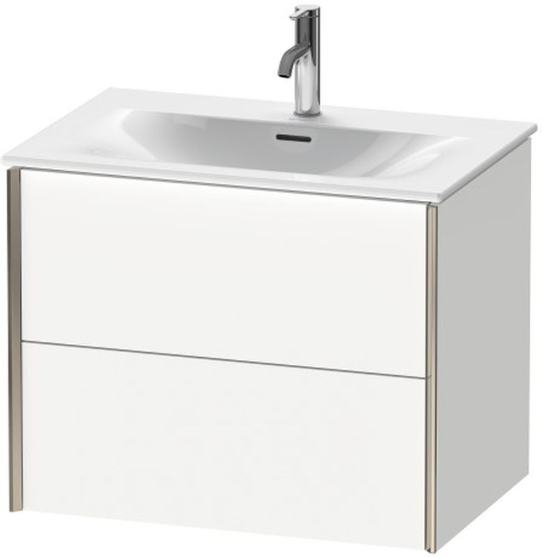 Duravit Viu szekrény 71x48x55.7 cm Függesztett, mosdó alatti fehér XV41330B118