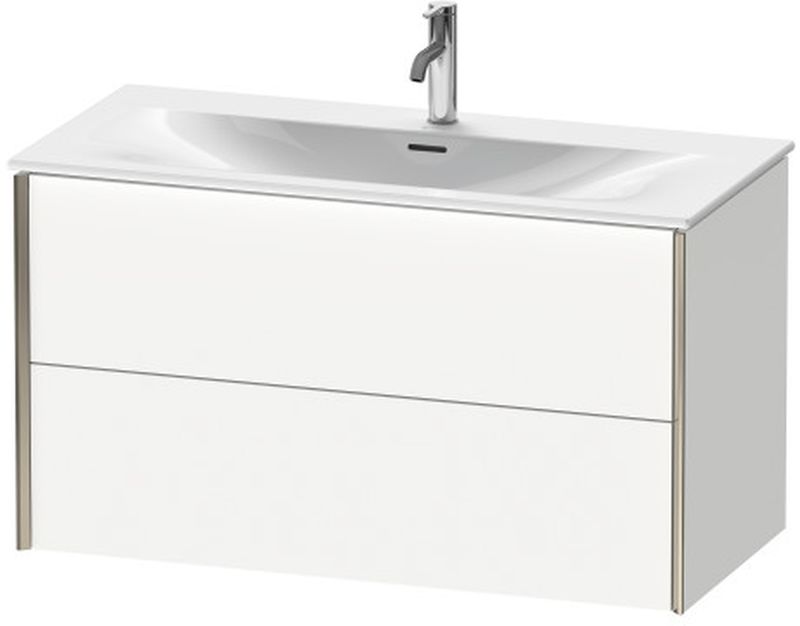 Duravit Viu szekrény 101x48x55.7 cm Függesztett, mosdó alatti fehér XV41350B118