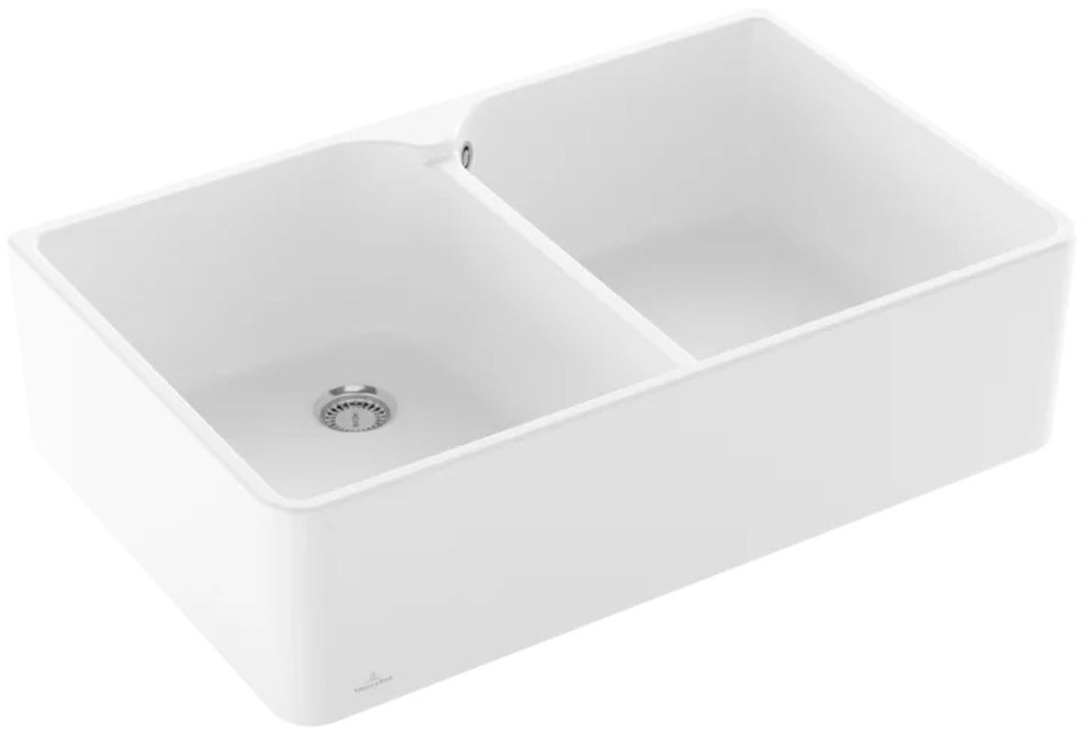 Villeroy & Boch Farmhouse kerámia mosogató 79.5x50 cm fehér 638001RW