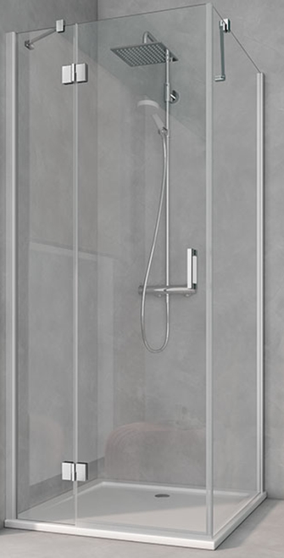 Kermi Osia zuhanyajtók 110 cm dönthető ezüst fényes/átlátszó üveg OSSTL11020VPK