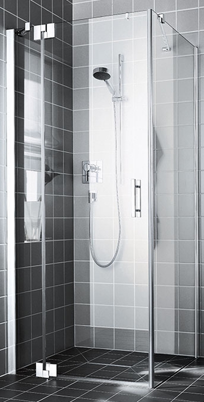Kermi Filia XP zuhanyajtók 130 cm dönthető ezüst fényes/átlátszó üveg FX1WL13020VPK