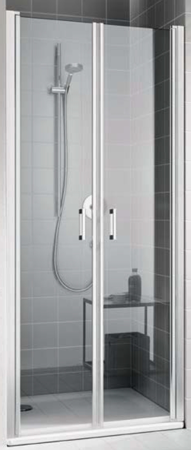Kermi Cada zuhanyajtók 70 cm dönthető ezüst fényes/átlátszó üveg CKPTD07020VPK
