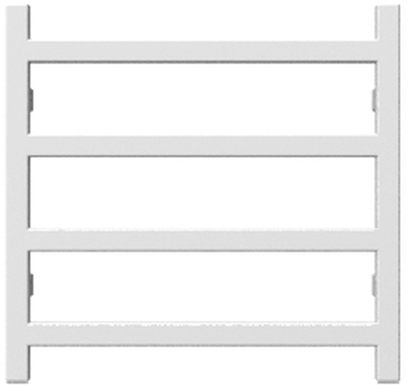 Terma Simple fürdőszoba radiátor dekoratív 108x50 cm fehér WGSIM108050K916ZX