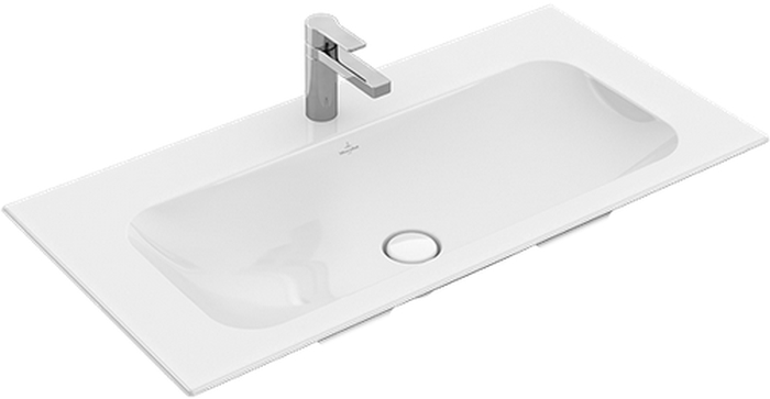 Villeroy & Boch Finion mosdótál 100x50 cm négyszögletes beépíthető fehér 4164A2R1