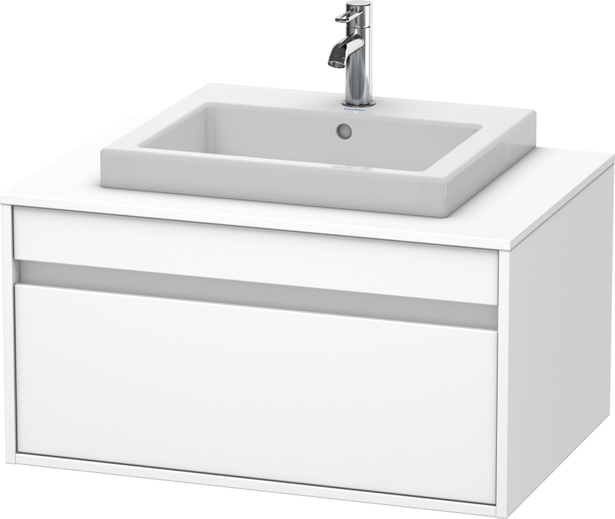 Duravit Ketho szekrény 80x55x42.6 cm Függesztett, mosdó alatti fehér KT679401818